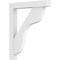 Ekena Millwork Standard Carmel Architectural Grade PVC Bracket With Block Ends, 3"W x 30"D x 30"H BKTP03X30X30CAR05 - alternate 1